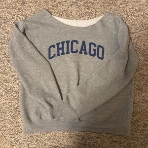 Gray Chicago Women's Sweater